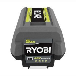 Ryobi 40V 5ah Lithium Battery - Gray